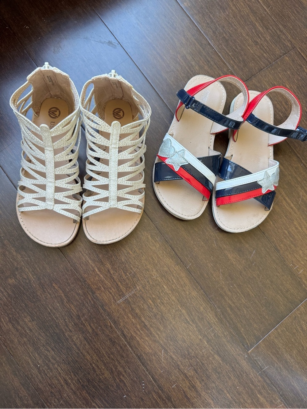Bundled Pair of Girls Sandals